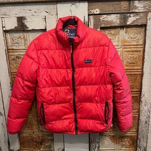 RARE VTG Penfield Puffer Feather Down Insulated Quilted Winter Jacket